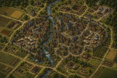 Carte de la ville